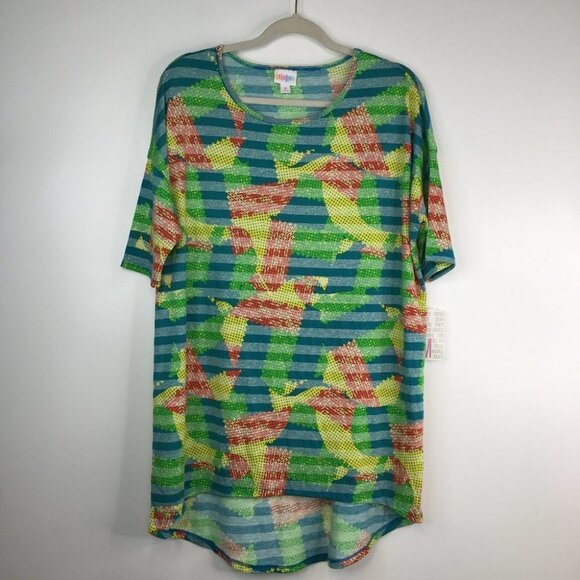 LulaRoe Irma Tunic Abstract Medium NWT - Picture 1 of 10